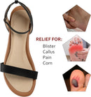 (2 Pairs) Pigskin Non-Slip High Heel Cushion Inserts Arch Support, Shock & Sweat Absorption, Adhesive Shoe Insoles for Dress Shoes Flats Boots Sandals Relief Blister Callus Pain, Fits Women 5-8 Size — 4