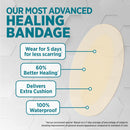 BAND-AID Brand Pro Heal 5 Day Protect Hydrocolloid Blister Bandages, 6 Ct | Blister / Heel — 3