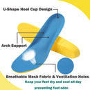Insoles for Women Men Memory Foam Shoe Inserts Feet Pain Relief All-Day Use — 4