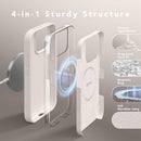 GONEZ Magnetic for iPhone 16 Pro Case, Silicone Cover Stone — 5