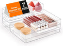 SMARTAKE 7 PCS Drawer Organizer, 4-Size Desk Drawer Organizer Trays — 1