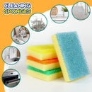 LAUNDRYLUX Scrub Sponge, Dual-Sided Temperature-Responsive Scrubber — 5