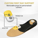 Vasyli Dananberg 1st Ray Orthotic Insole, Shoe Insert, Work Boot, L — 3