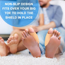 Promifun Gel Bunion Protector Shield, 10 Pack of Bunion Pads and Cushions, Bunion Guard for Big Toe, Relieve Foot Pain from Friction, Rubbing and Pressure - Beige — 3