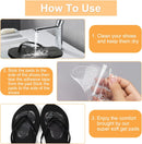 Butterfly Gel Metatarsal Pads for Thong Sandals Flip Flops, 2 Pairs Forefoot Cushion Ball of Foot Pads, Anti-Slip Pain Relief Inserts for Sandals 3