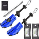 Pair of Premium Professional 4-way Shoe Trees, Shoe Stretcher for Men or Women | blue — 1