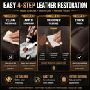 Leather Repair Kit for Car Seats, Leather Dye & Vinyl Repair, 10 Colors — 3