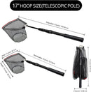 SANLIKE Aluminum Collapsible Telescopic Fishing Net for Ice Salt/Freshwater — 2