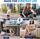Dropsky Metatarsal Pads Sleeves Anti-Slip Inserts with Gel, 4 Packs - Ball of Foot Cushions for Women, Metatarsal Pads Women & Mens, Pain Relief,Soft Padding - Sesamoiditis, Metatarsalgia - Black 2