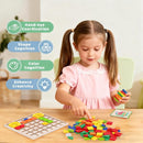 120 PCS Wooden Matching Puzzle Games, Classic Wooden Geometric Shape Toys — 1