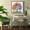 5D Diamond Art Kits for Adults Beginner,Colorful Tree Diamond Painting Kits | Flower Tree — 3