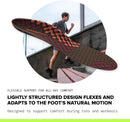 Superfeet Run Cushion Low Arch Insoles for Runners with Low Arch Support -…