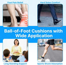 2 Pairs Metatarsal Pads, Soft Ball-of-Foot Cushions for Comfort 7