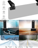 JOYTUTUS Sun Visor Extender for Cars, Polarized Sun Visor Extender Universal Sun Blocker UV400, Adjustable Visor Extension for Car Visor,Double-Clip,Anti Glare Stray Light — 3