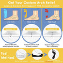 Clear Arch Support Inserts for Women, 3 Heights, Trimmable — 3