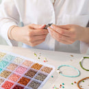 TEXGIZRLY 3mm Seed Beads for Jewelry Making Bracelet Making Kit Adults — 4