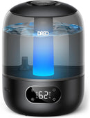 Brand DREO 3L Humidifiers for Bedroom, 30H Runtime, 26 dB Quiet, Black