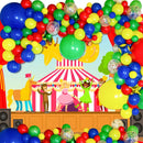 ASIYUHY Red Blue Green Yellow Balloons 100pcs 12 Inch Primary Color Balloon — 5