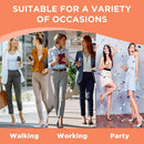 3/4 High Heel Cushion Inserts for Women, 2 Pairs Self-Adhesive Gel Shoe Inserts, Invisible Sandal Insoles for Relieving Foot Pain and Fatigue (Transparent, Small : Women's 5-8) — 6