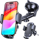 Romuto Phone Holders for Your Car Phone Holder Mount【90+LBS Suction Cup】 | Diamond Black photo 1