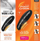 FootChair Orthotics with Pads for Adjustable Arch Height. Relieve Plantar Fasciitis and Other Foot Pain (Women’s 9-10.5 / Men’s 7-8.5) — 1