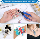 Evatage Split Ring Opener Tool - Keychain Pliers for Jewelry Making — 2