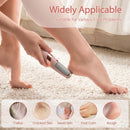 ZABOUL Callus Removers for Feet, Electric Foot Callus Remover Rechargeable with 2 Roller Heads Electronic Foot File Removes Hard Skin for Soft Beautiful Feet, Feet Care Pedicure Tools — 2