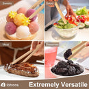 Magnetic Classic Bamboo Toast Tongs - Wood Cooking Tong,Ideal for Toaster,Fruits, Bread & Pickles, Kitchen Utensil… — 6