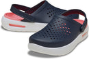 Crocs Unisex Adult Inmotion Clogs – Navy/Guava — 6