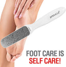 Probelle Double Sided Multidirectional Nickel Foot File Callus Remover - Immediately Reduces calluses and Corns to Powder for Instant Results, Safe Tool (White) — 7