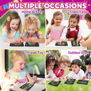 Party Favors for Kids 4-8-12: 24 Pack Scratch Rainbow Art Crafts Notebook — 8