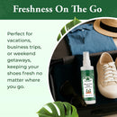 Foot Sense – Shoe Deodorizer & Foot Spray – Natural Foot & Shoe Odor Eliminator for Smelly Feet, Shoes & Sports Gear, Long-Lasting Refreshener for Adults & Kids – 5oz — 7