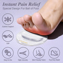 Metatarsal Pads for Women(2 Pairs): Ball of Foot Cushions High Heel Inserts 4