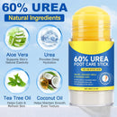 60% Urea Cream Stick with 2% Salicylic Acid, Maximum Strength Foot Cream Stick for Dry Cracked Heels & Calluses, Rapidly Softens Thick Skin - Non-Greasy & Fast Acting - 2-Day Visible Results — 2