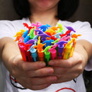 32 Pack Bubble for Kids Party Favors, 8 Style Dinosaur Mini Bubble Wands — 7