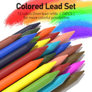 Four Candies 25PCS Mechanical Pencil Set, 0.5, 0.7, 0.9 ＆ 2mm, Storage Case | 0.5mm+0.7mm+0.9mm+2.0mm — 3