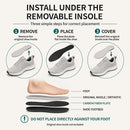 1 Pair 1.3mm Rigid Carbon Fiber Insole, Post-Op Shoe Alternative — 4