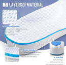 Height Increase Insole Arch Support Breathable Shoe Insoles Heel Lift Inserts Elevator Insoles for Men Women - Men Us8-11 — 6