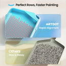 ARTDOT 10-Piece Interlocking Diamond Art Trays Kits for Adults, Stackable Diamond Painting Accessories and Tools | Blue | 10 Piece Tray Set — 4