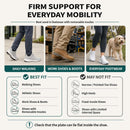 1 Pair 1.5mm Mortons Extension Carbon Fiber Insole for Men & Women — 6