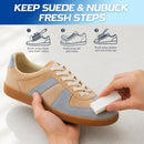 Suede & Nubuck Shoe Cleaner Kit, 2-in-1 Suede Brush & Eraser for Shoes — 6