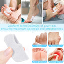 36 Pcs U-Shaped Callus Cushions, Soft Corn Pads for Foot Bottom, Felt Adhesive Metatarsal Pads, White Heel Protectors for Pain Relief, Prevent Calluses from Rubbing in Shoes for Men & Women. 5