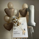 40 Inch Beige Number 1 Balloon for Fun to be One 1st Birthday Decorations | Cream — 5