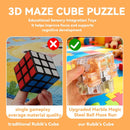 3D Maze Cube Ball Labyrinth Puzzle Brain Teaser for Adults & Kids, Educational Learning Toys Logical Thinking, Family Board Games Tabletop, Durable Puzzle Cube Easter Basket Stuffers Birthday Gift — 2