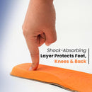 HANDARTE Memory Foam Work Insoles for Standing All Day | Premium Leather Boot Inserts for Men/Women | Durable - 100% Natural Goatskin & Anti Sweat (US W9.5/M8 | EU41) — 6
