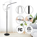 Dimunt LED Floor Lamp, Stepless Adjustable 3000K-6000K Colors, Black — 8