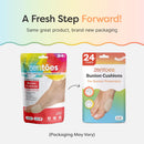 ZenToes Bunion Pads to Wear with Shoes, Waterproof Protectors, 24 Count | Beige | 24 Pack — 8