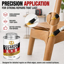 Contact Cement Adhesive, Neoprene Glue with Brush for Wood Leather, 4.16 Oz — 5