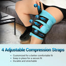 Comfytemp Large Knee Ice Pack Wrap Reusable Gel Full Coverage Knee Cold Pad - Blue51 — 5