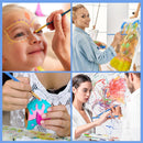 ESRICH Paint Brushes Set, 100Pack 1200pcs Paint Brush for Acrylic Painting — 5
